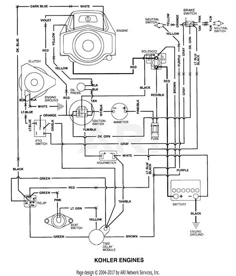 engine electrical wiring schematic 